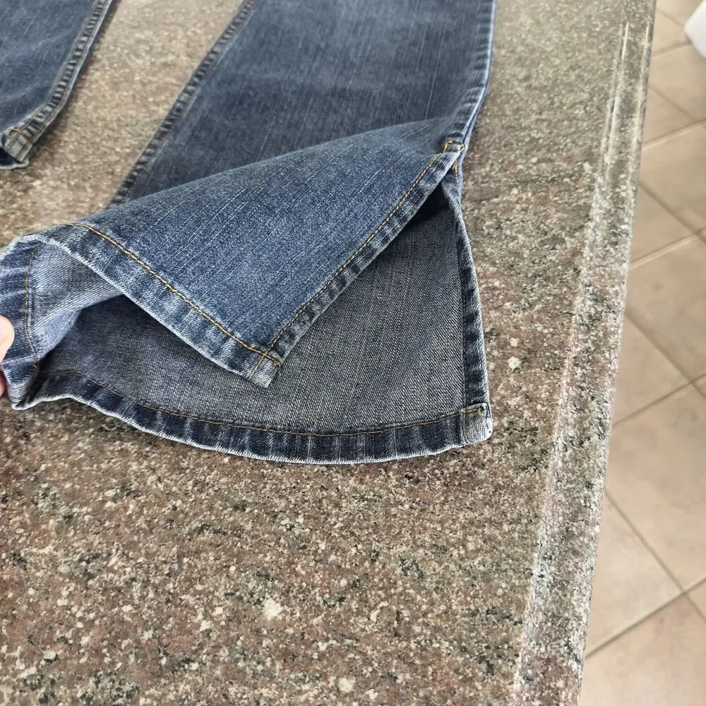 Vintage juicy Cuture  Jeans Womens 27‎  Blue Y2K Bootcut Denim Medium Wash